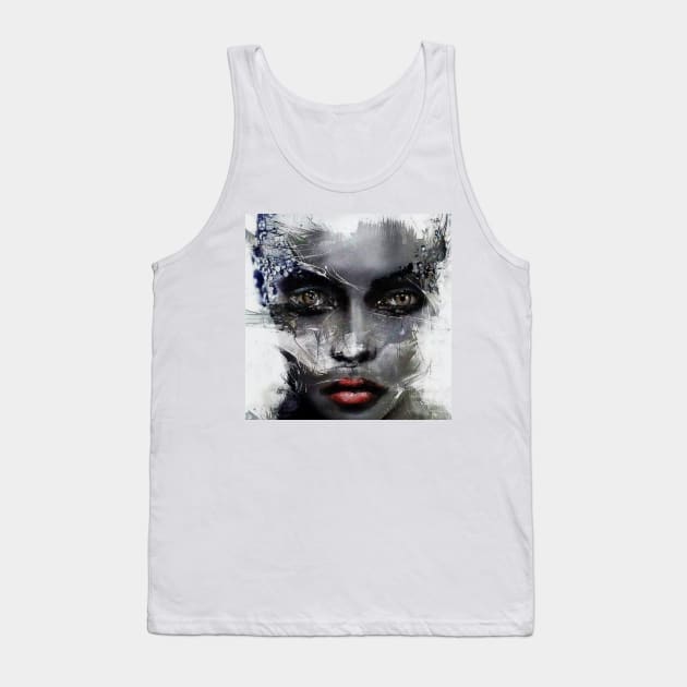 Meditative Tank Top by dodiarty